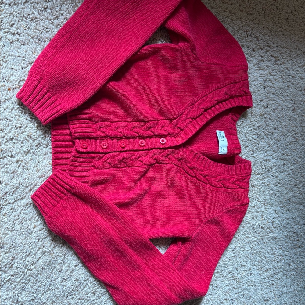 Hollister Red Sweater